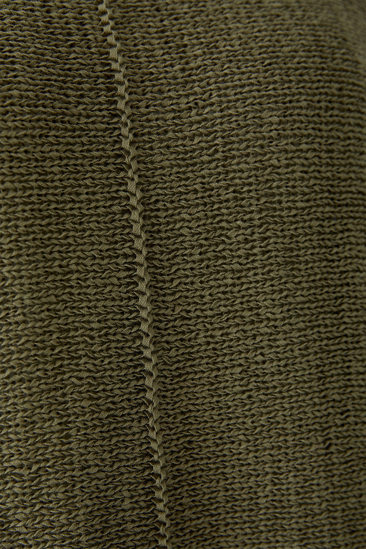 Oui 96440 6702 Green Garden Boat Neck Jumper