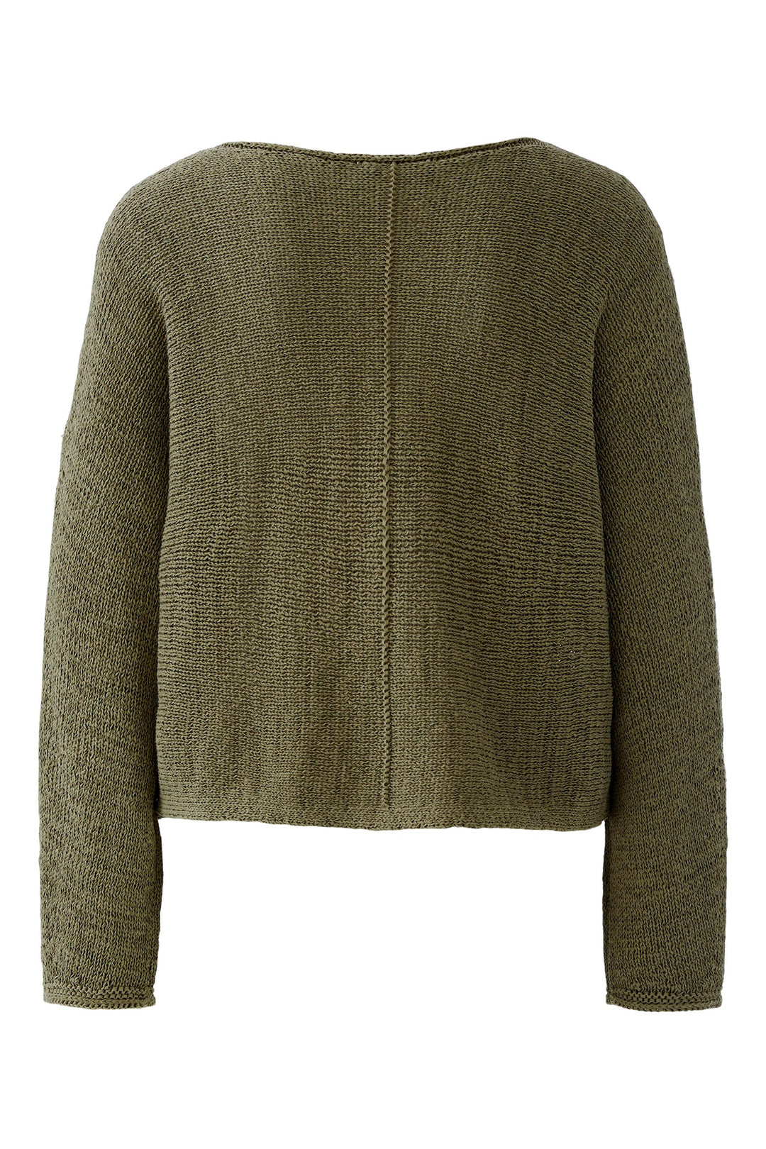 Oui 96440 6702 Green Garden Boat Neck Jumper