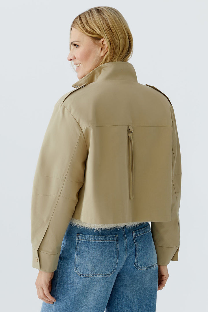Oui 96604 7532 Brown Sugar Blouson Jacket
