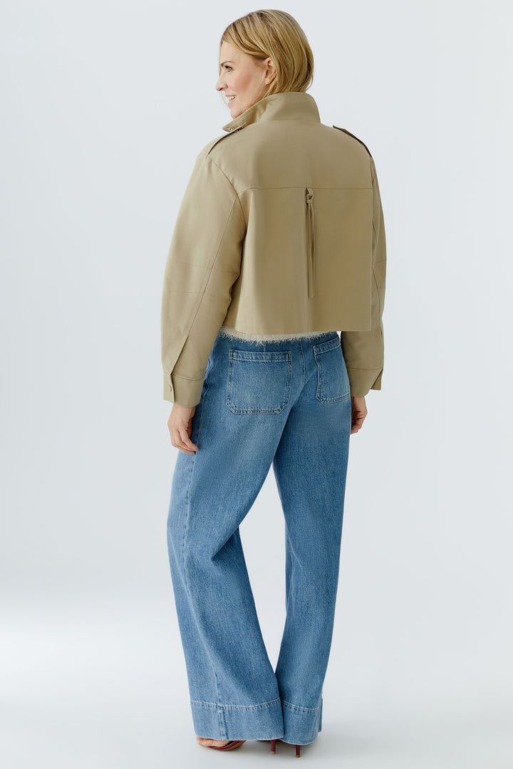 Oui 96604 7532 Brown Sugar Blouson Jacket