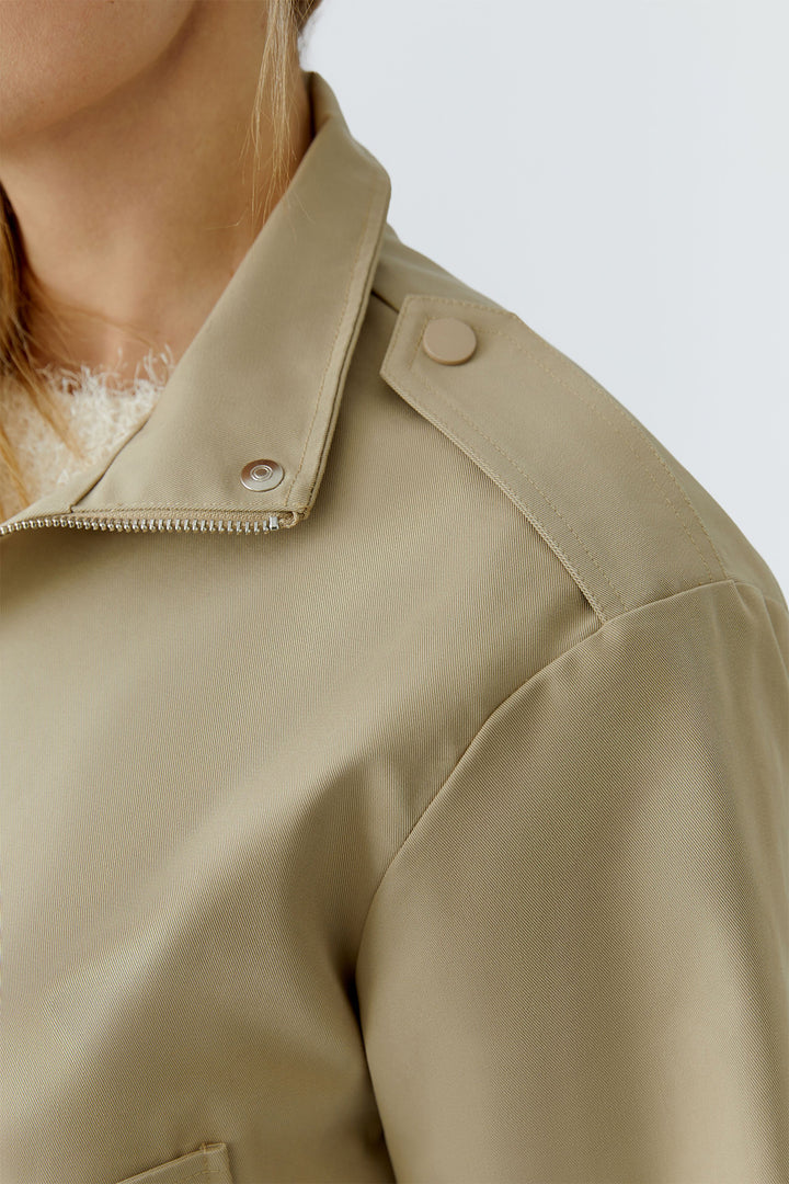 Oui 96604 7532 Brown Sugar Blouson Jacket