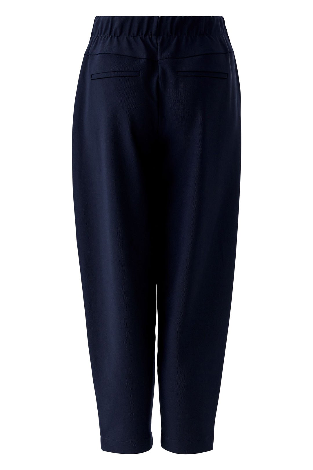 Oui 97143 5742 Dark Blue Cropped Trousers