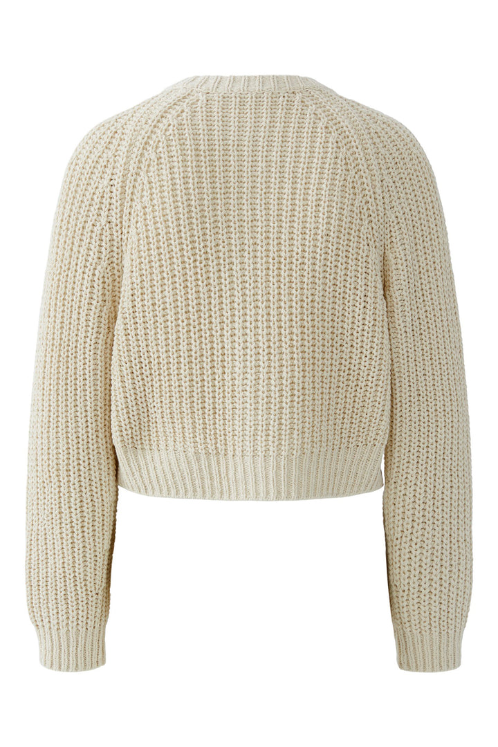 Oui 97755 1088 Whitecap Grey Cardigan