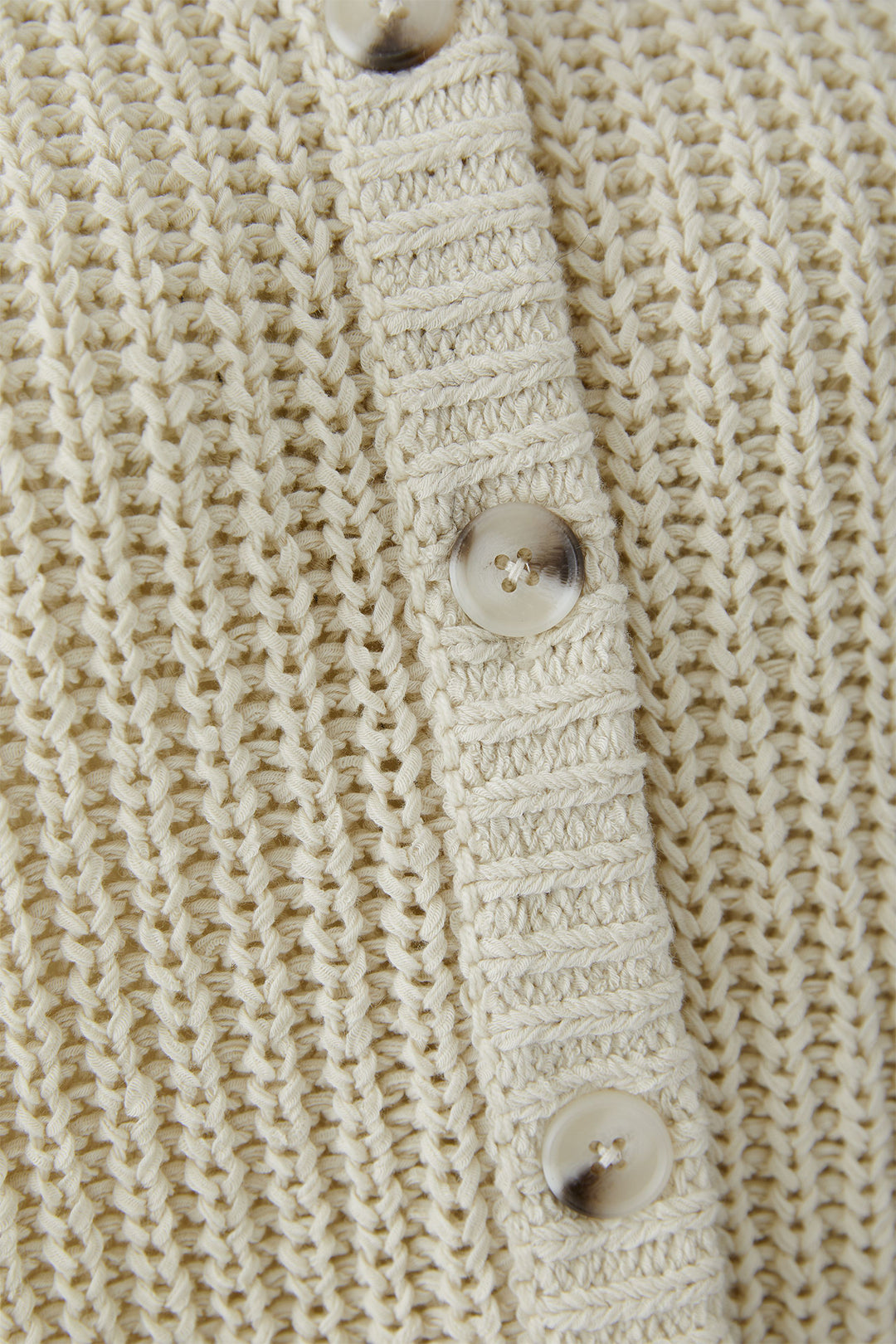 Oui 97755 1088 Whitecap Grey Cardigan