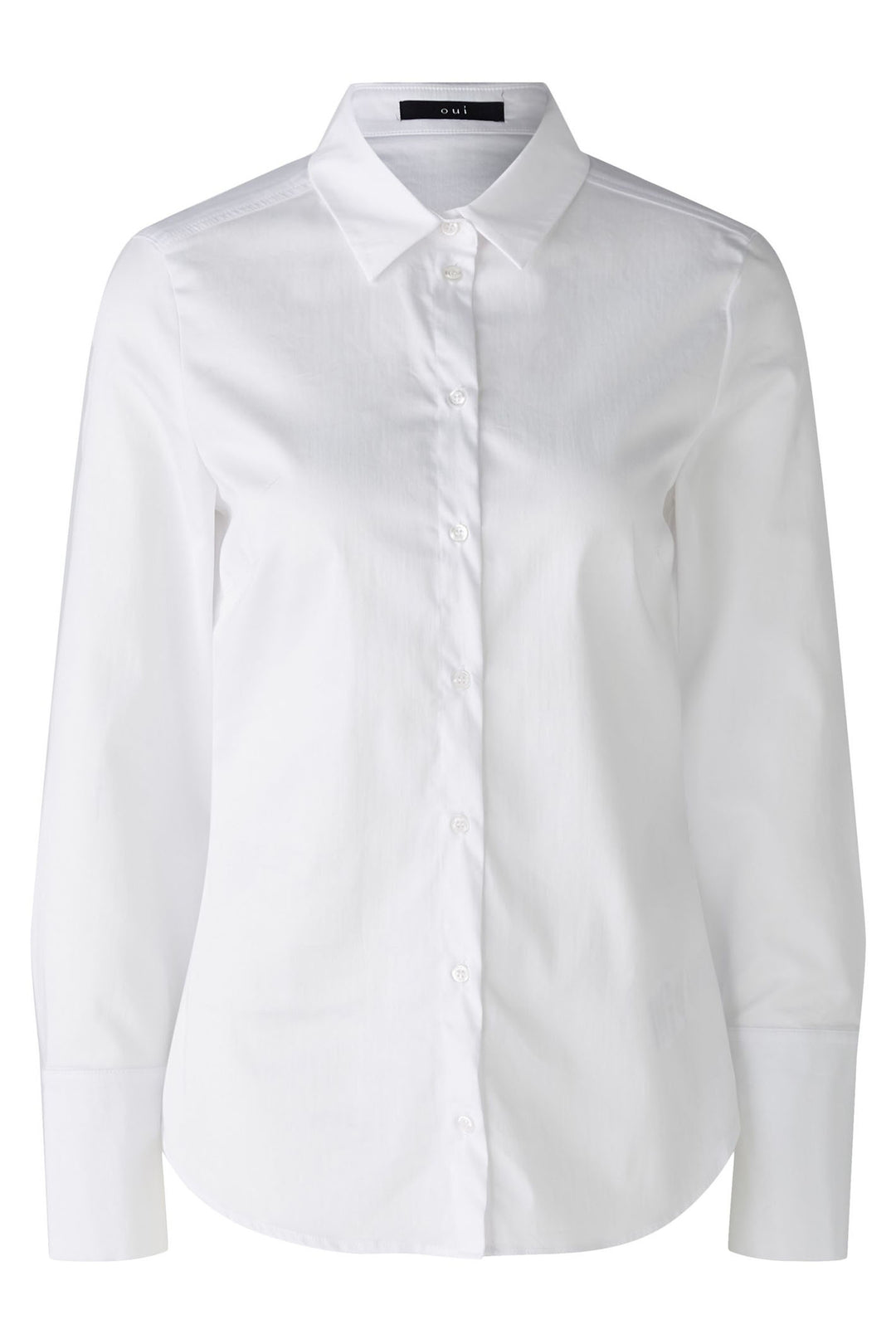 Oui Anuya Shirt Blouse Optical White 89101 1002 - Shirley Allum Boutique
