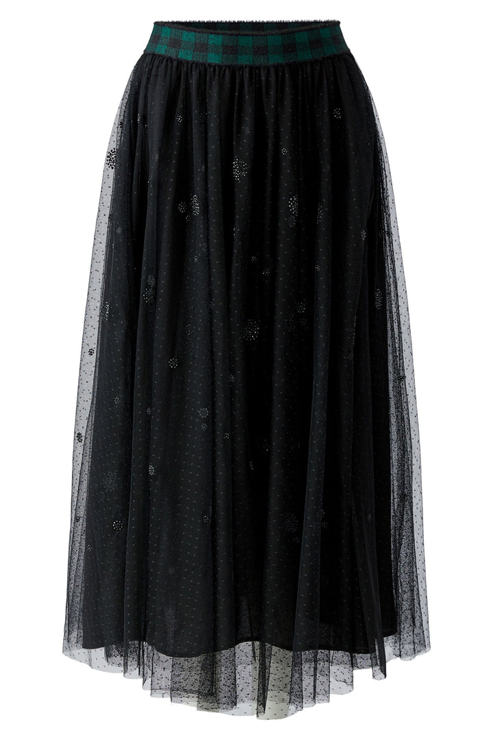 Oui Black Skirt at Shirley Allum