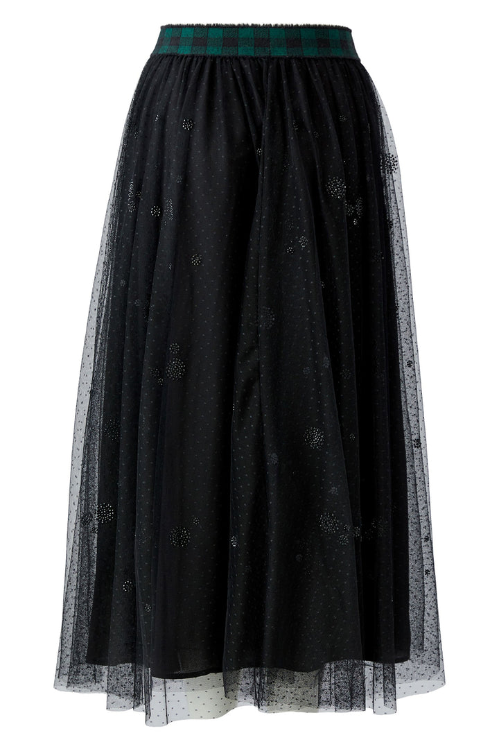 Oui Black Skirt at Shirley Allum