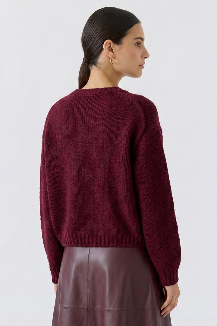 Oui Bramble Berry Jumper at Shirley Allum