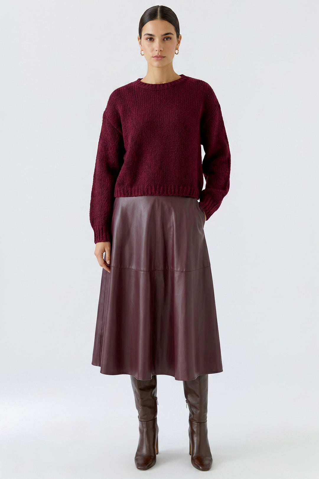 Oui Bramble Berry Jumper at Shirley Allum