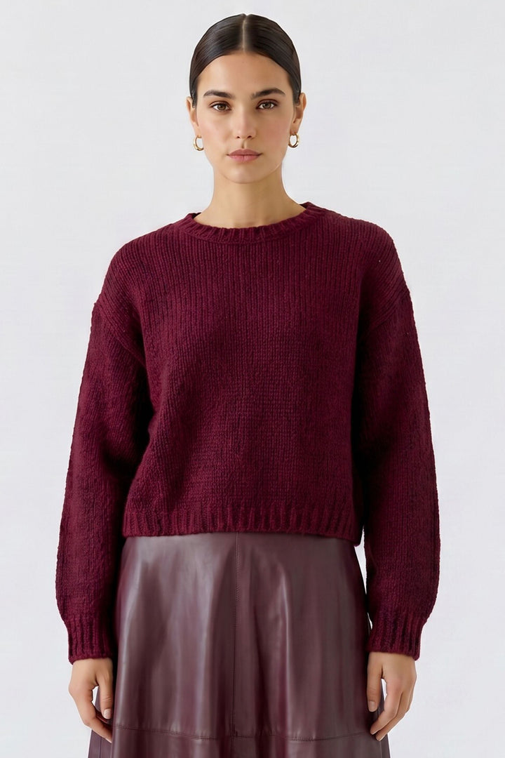 Oui Bramble Berry Jumper at Shirley Allum