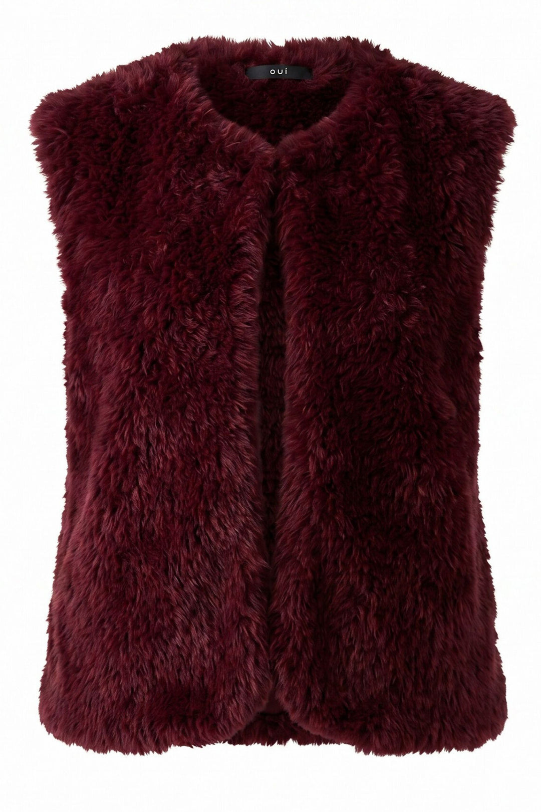 Oui Bramble Berry Waistcoat at Shirley Allum