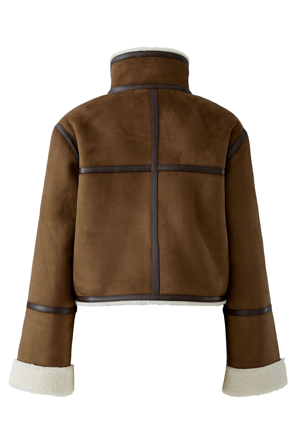 Oui Brown Jacket at Shirley Allum