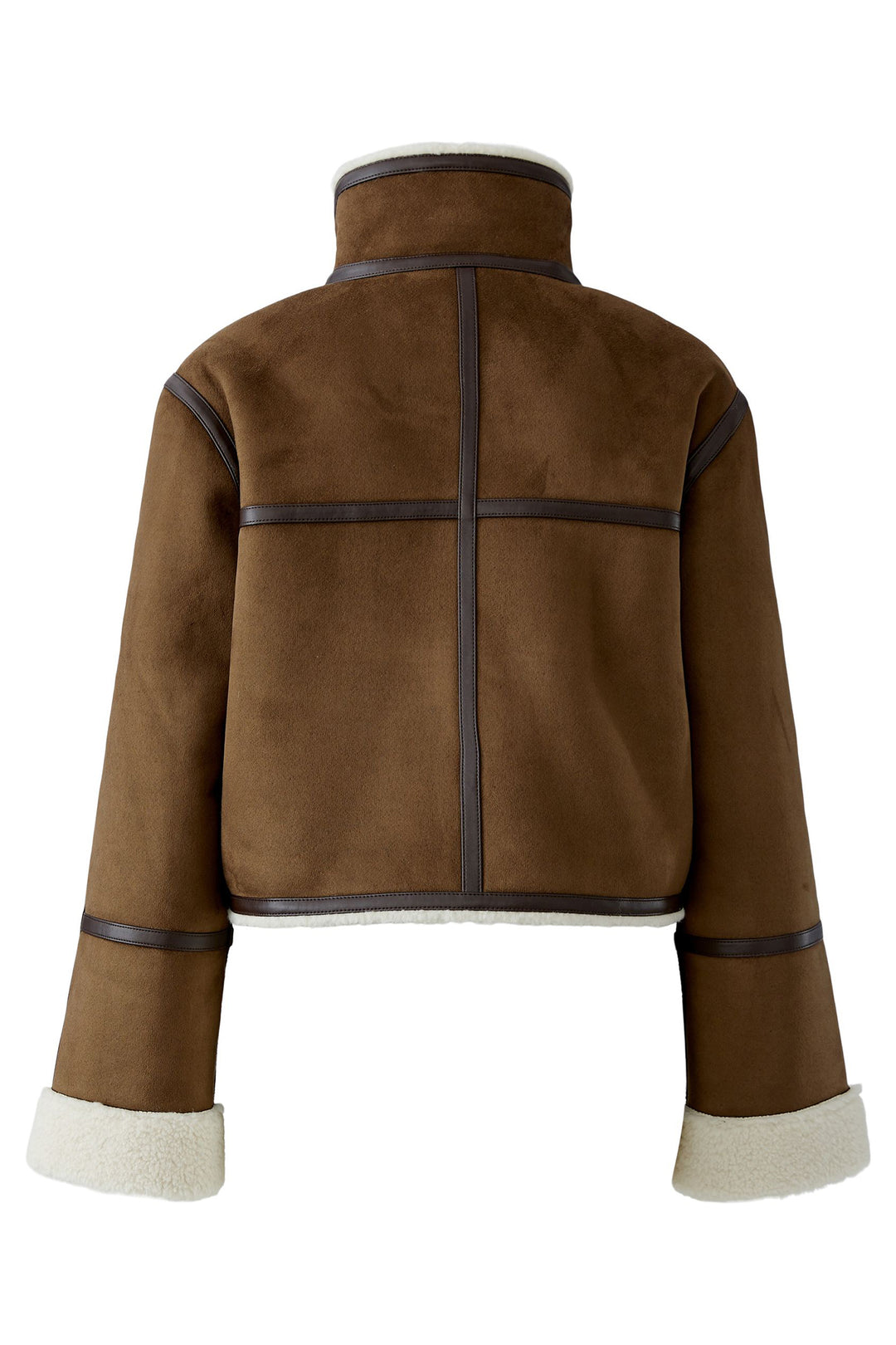 Oui Brown Jacket at Shirley Allum
