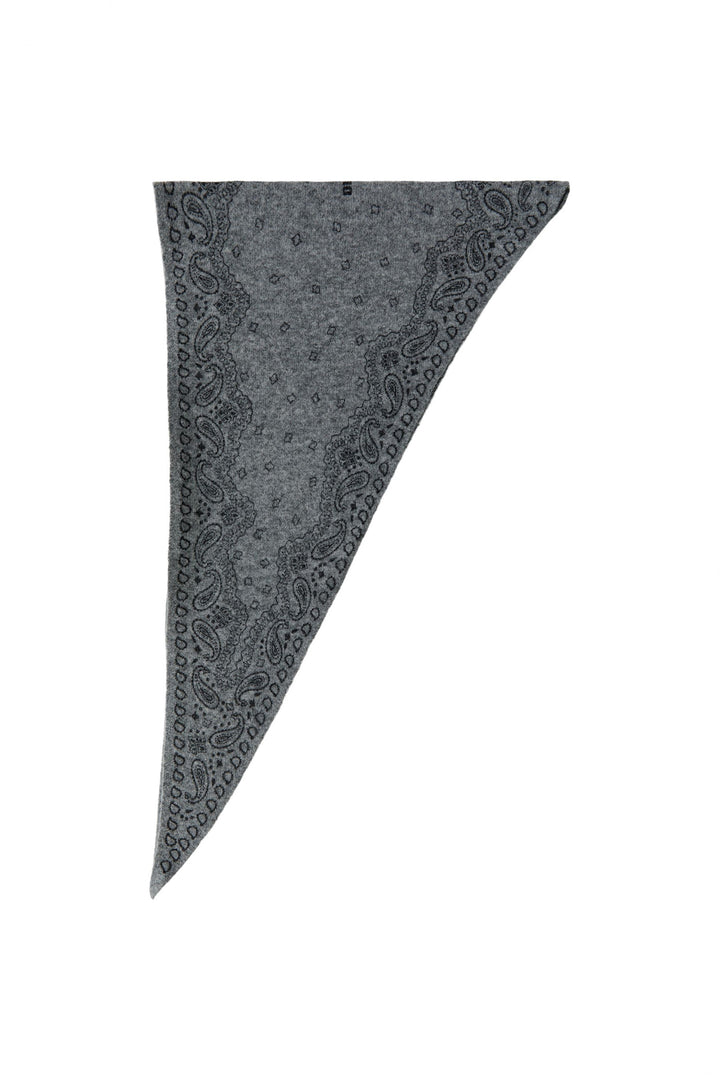 Oui Grey Scarf at Shirley Allum
