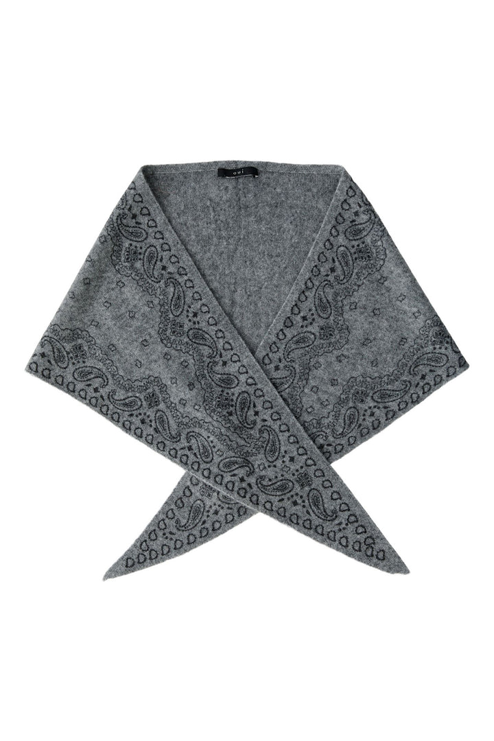 Oui Grey Scarf at Shirley Allum