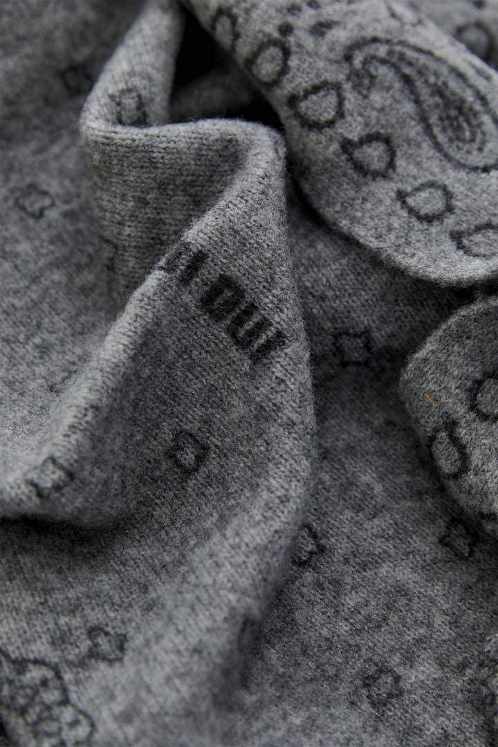 Oui Grey Scarf at Shirley Allum