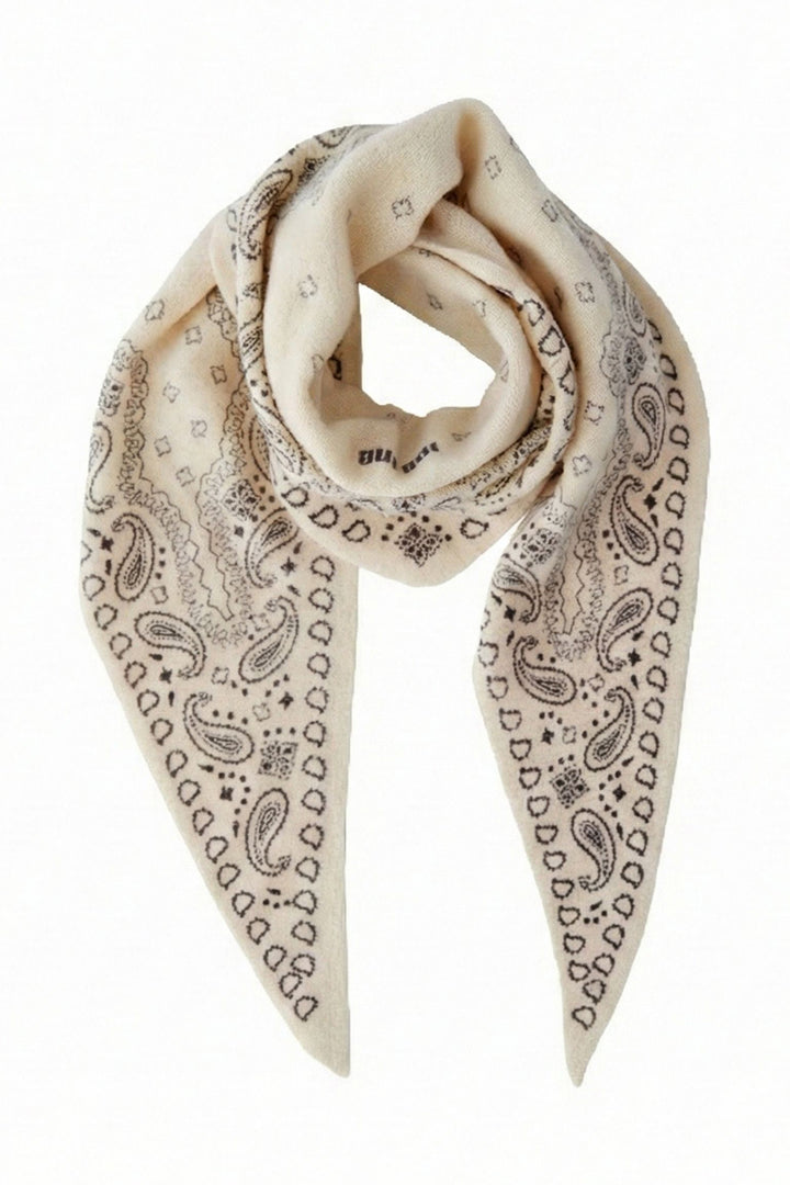 Oui Off White Scarf at Shirley Allum