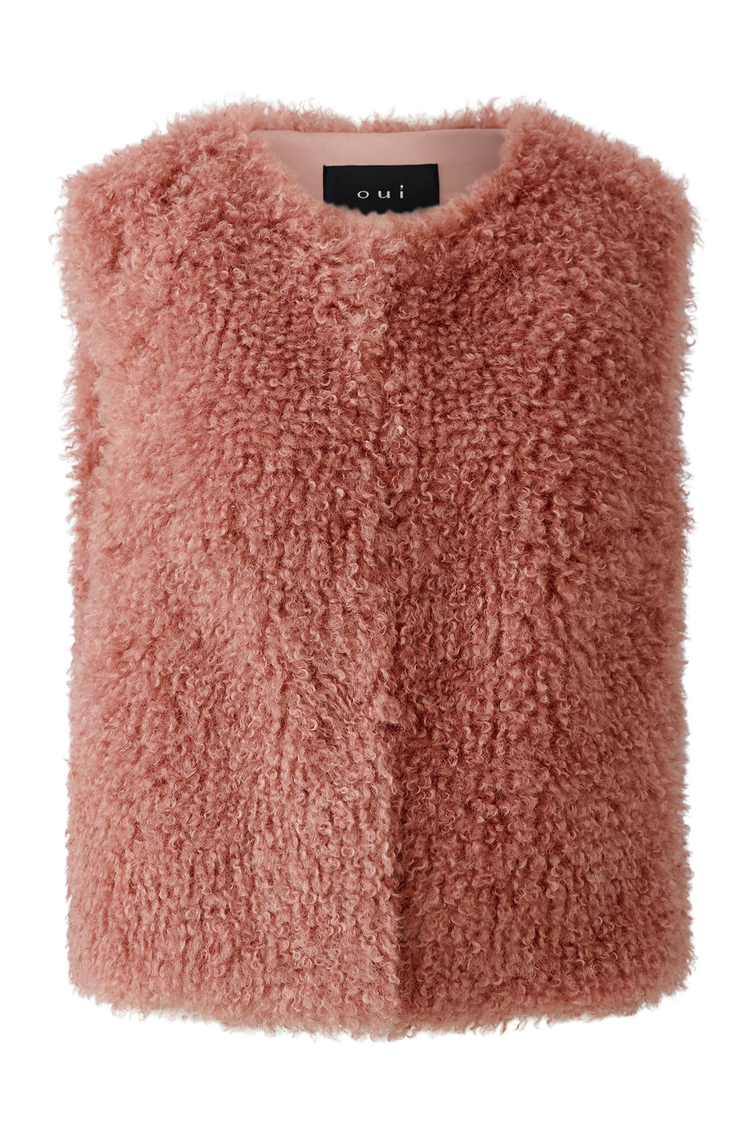 Oui Rose Waistcoat at Shirley Allum