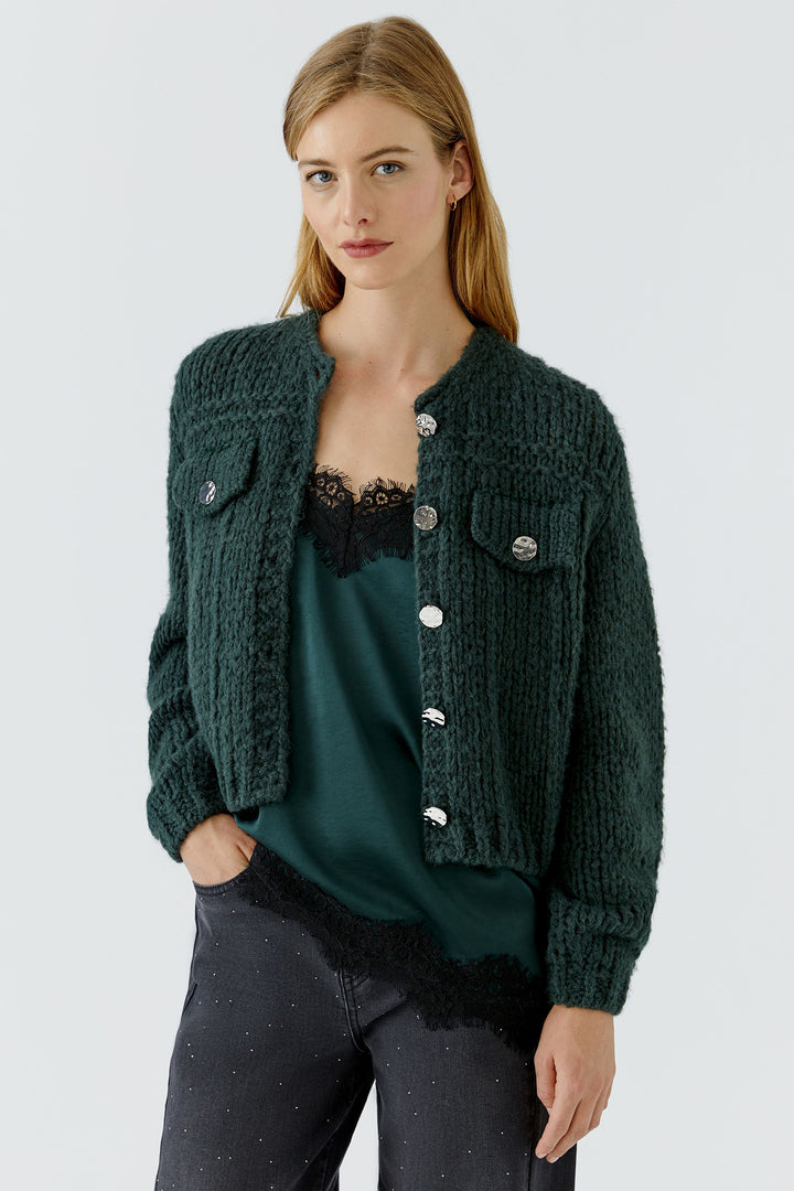 Oui Scarab Cardigan at Shirley Allum