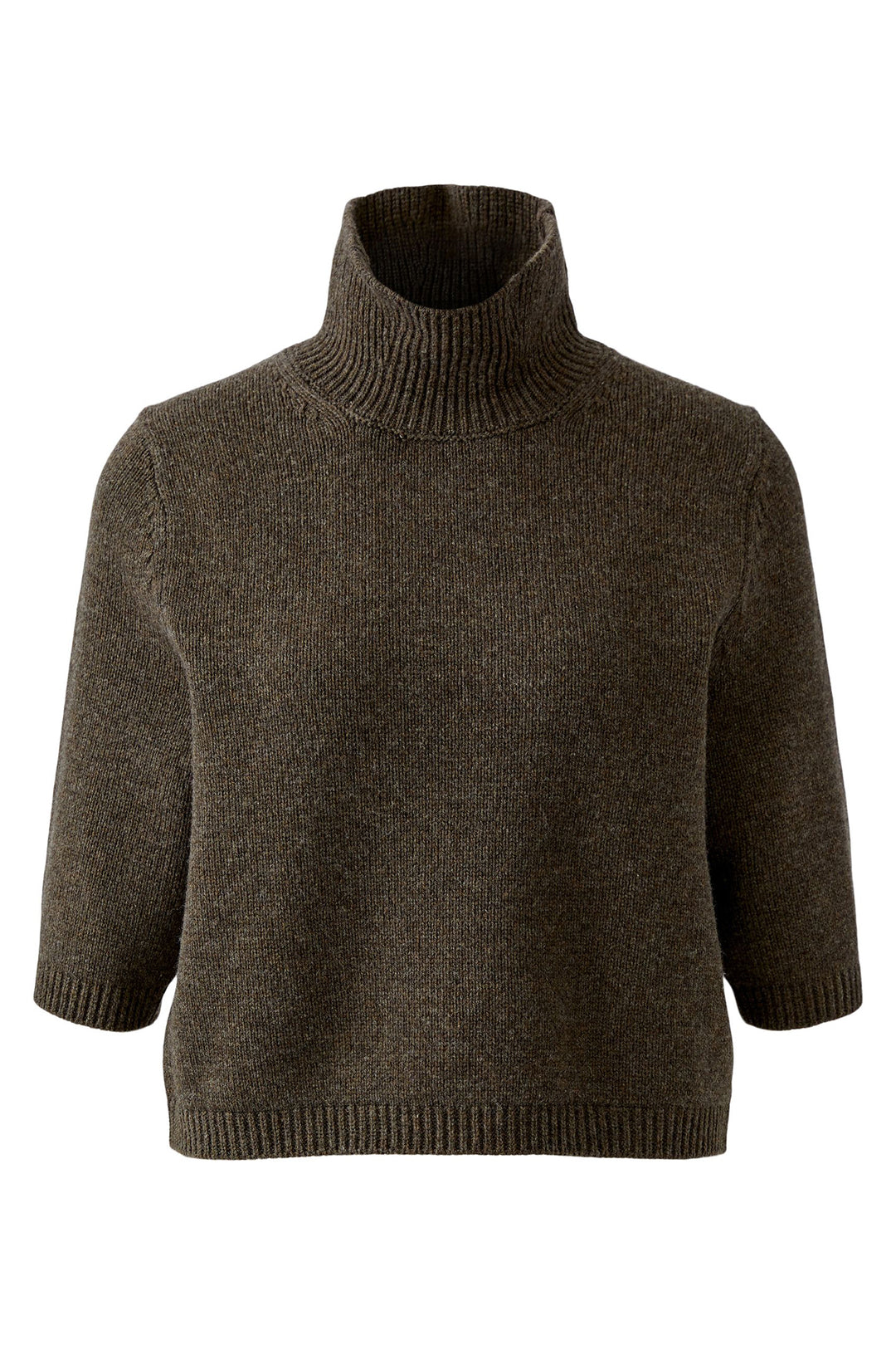 Oui Taupe Mel Jumper at Shirley Allum