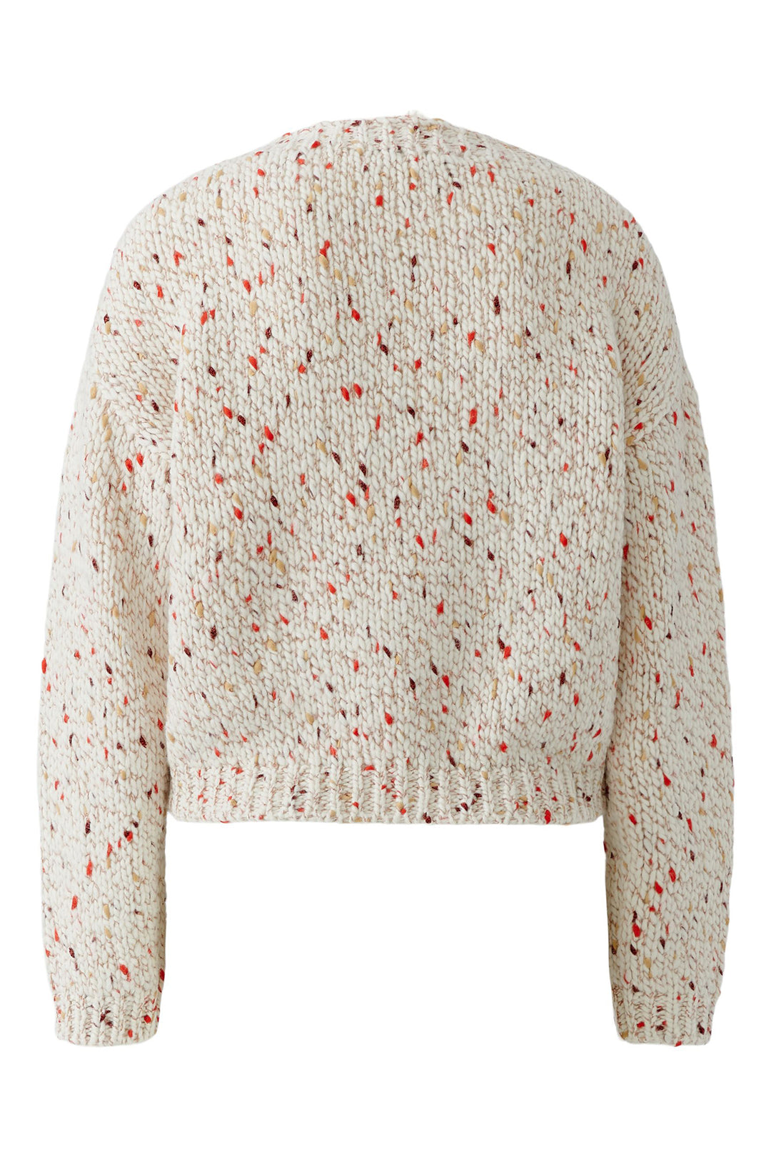 Oui White Yellow Jumper at Shirley Allum