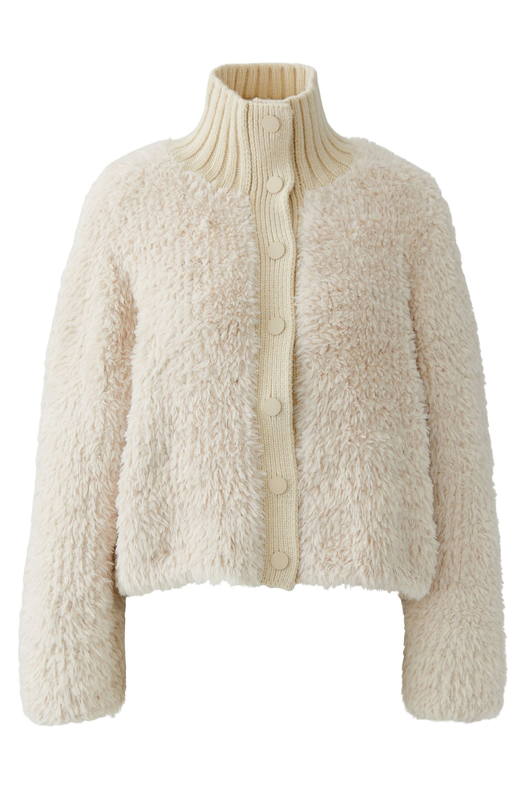 Oui Whitecap Grey Cardigan at Shirley Allum