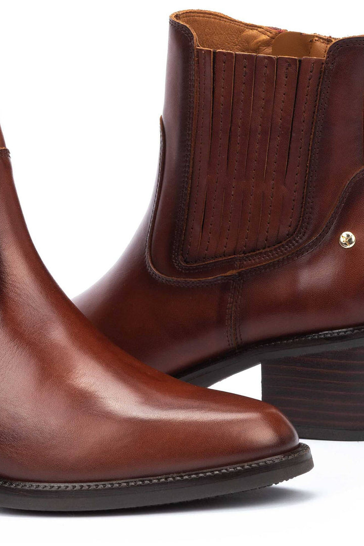 Pikolinos Bacarot Boot Cognac Brown Leather W2D-8909 - Shirley Allum Boutique