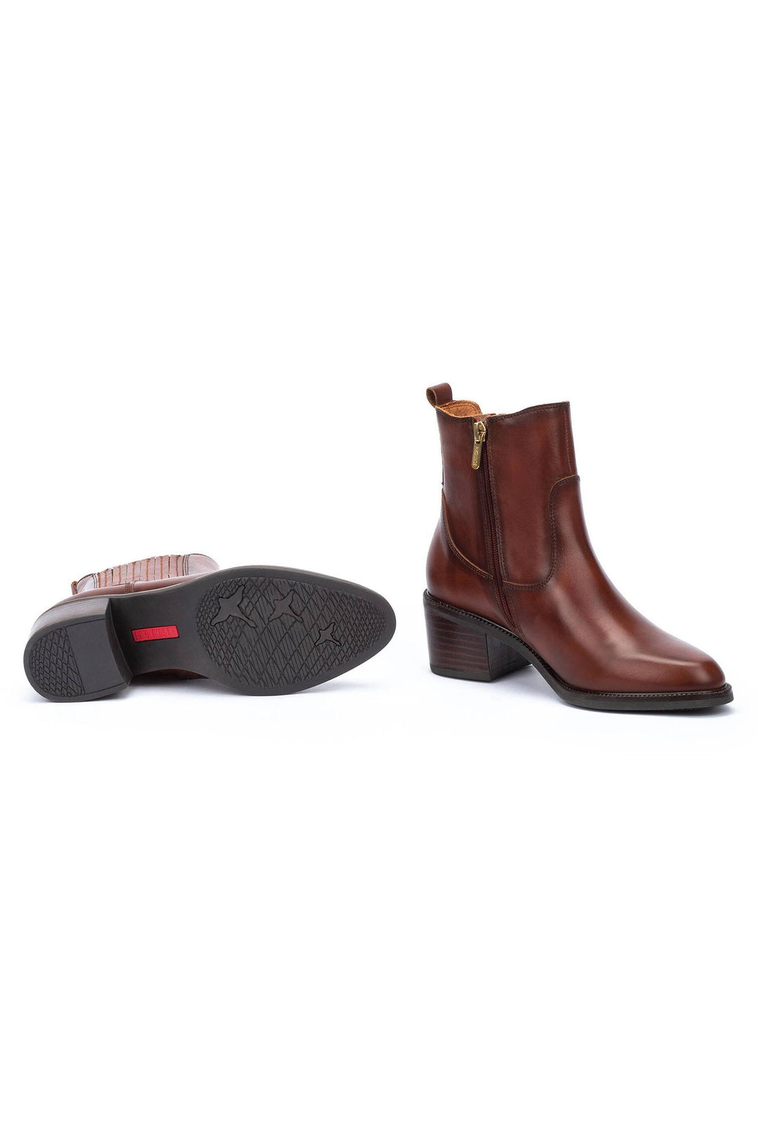 Pikolinos Bacarot Boot Cognac Brown Leather W2D-8909 - Shirley Allum Boutique