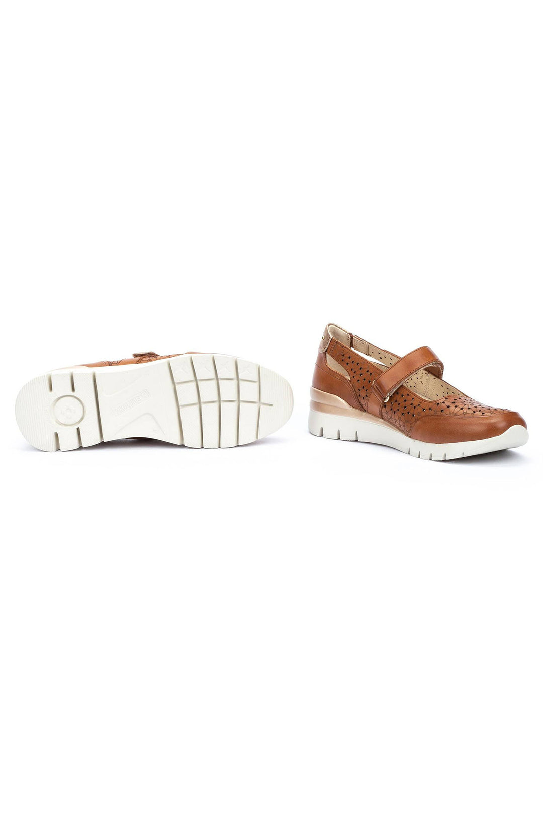 Pikolinos Cantabria W4R-6989C1 Brandy Brown Leather Shoe - Shirley Allum Boutique