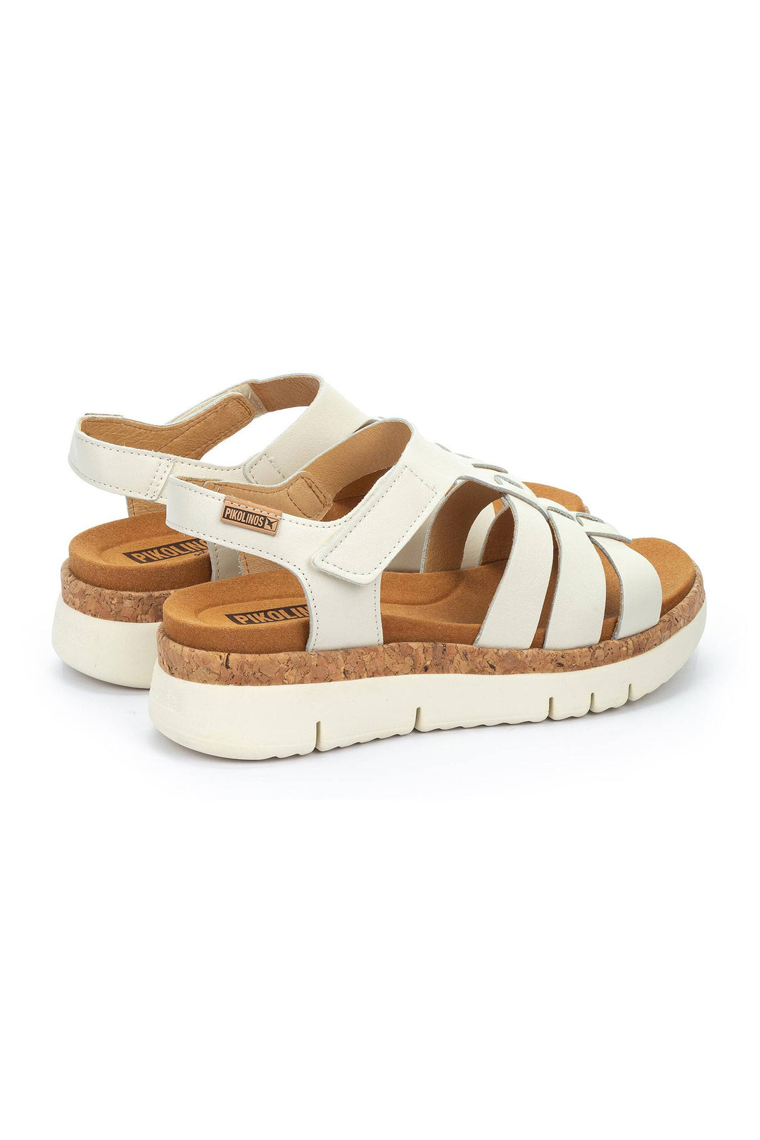 Pikolinos Palma Cream Velcro Sandals W4N-0754