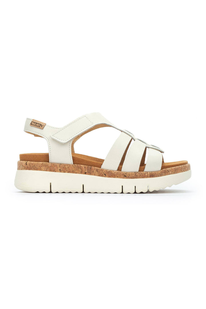 Pikolinos Palma Cream Velcro Sandals W4N-0754