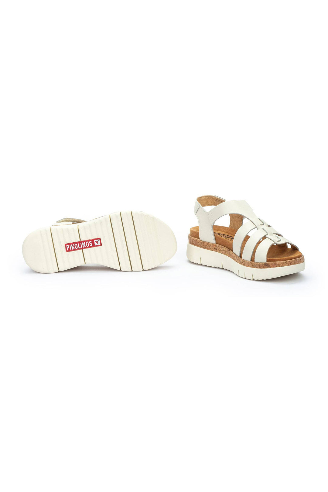 Pikolinos Palma Cream Velcro Sandals W4N-0754