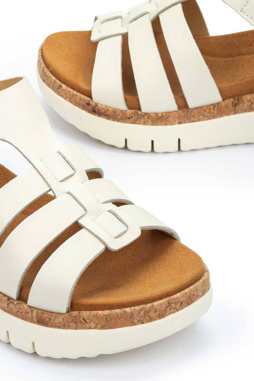 Pikolinos Palma Cream Velcro Sandals W4N-0754