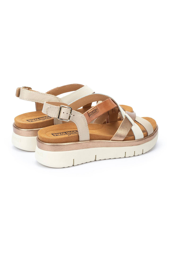 Pikolinos Palma Beige Leather Sandal W4N-0650C1