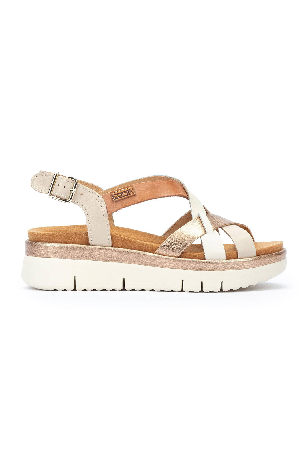 Pikolinos Palma Beige Leather Sandal W4N-0650C1