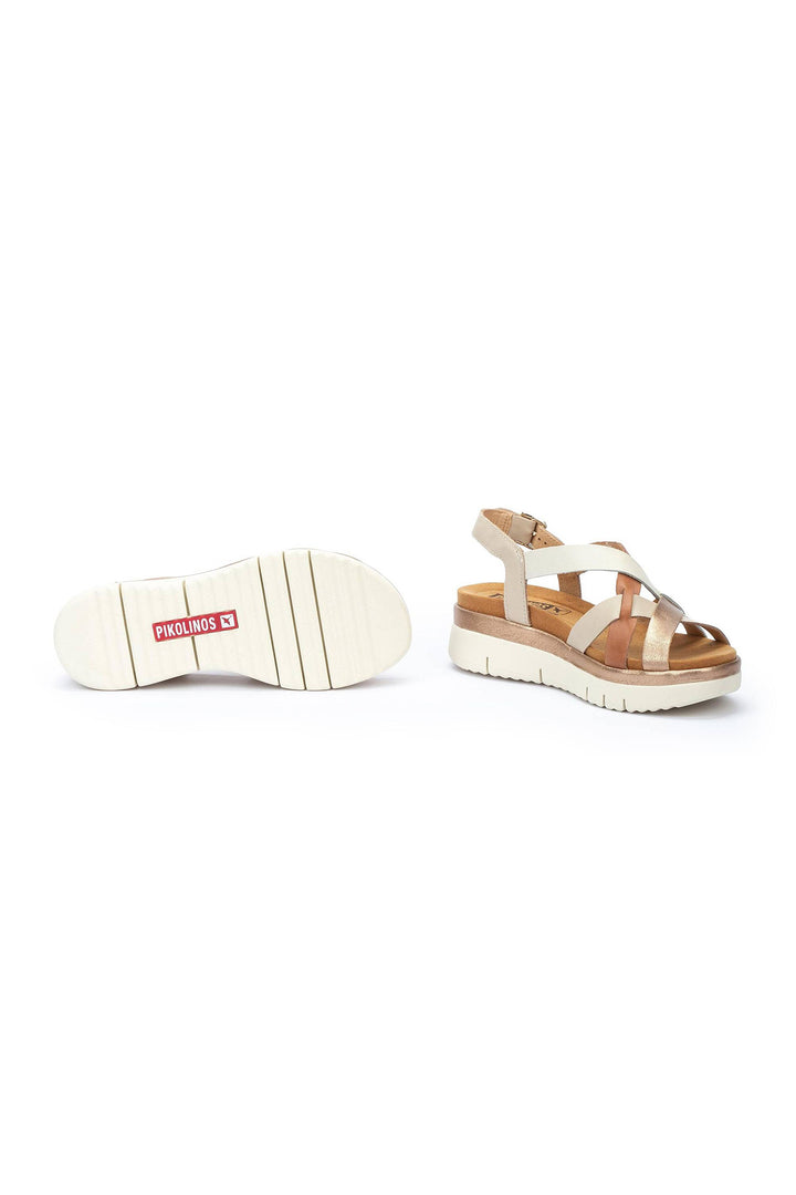 Pikolinos Palma Beige Leather Sandal W4N-0650C1