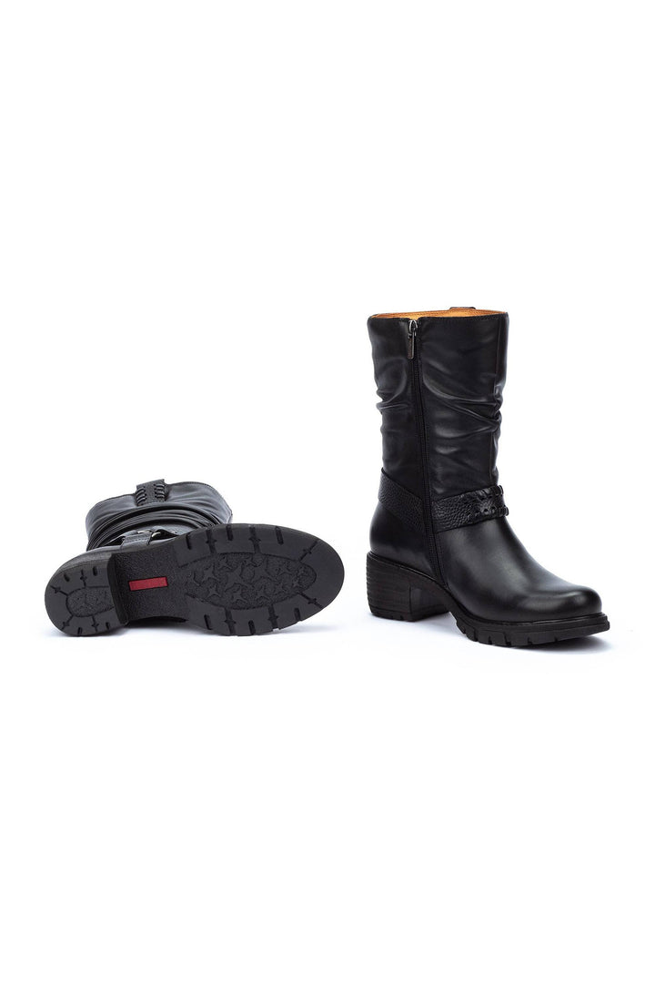 Pikolinos San Sebastia Boot Black Leather W1T-9590C1 - Shirley Allum Boutique