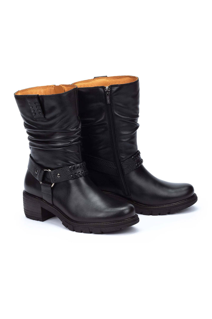 Pikolinos San Sebastia Boot Black Leather W1T-9590C1 - Shirley Allum Boutique