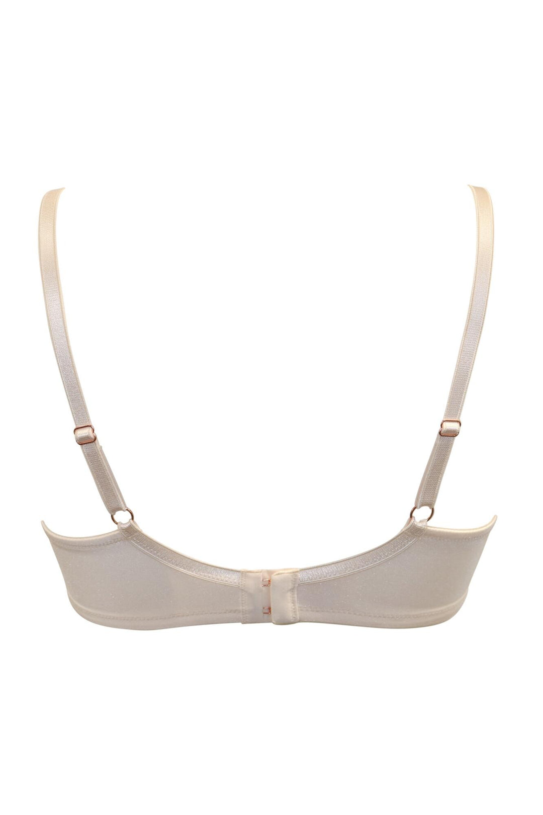 Pour Moi PM 29525 Atelier Lace High Apex Ivory Champagne Lightly Padded Underwired Bra