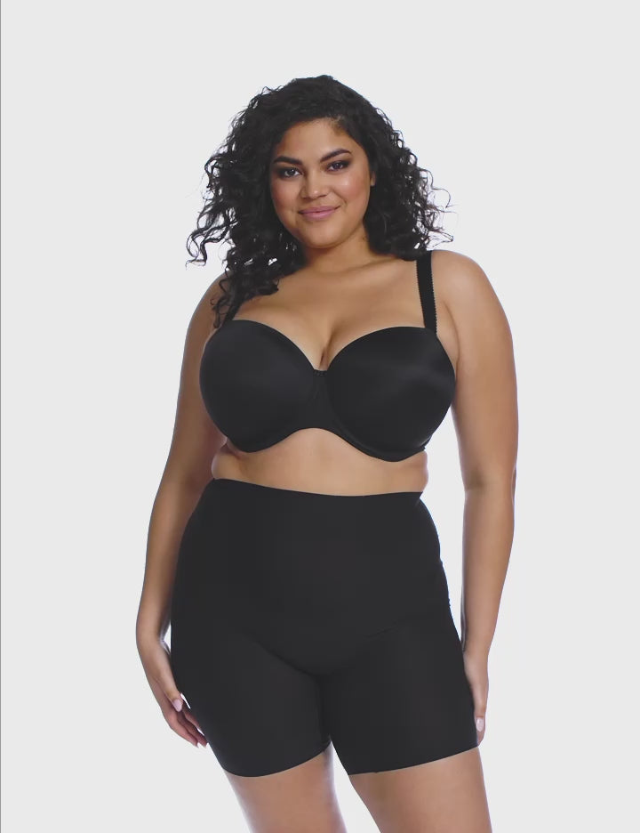 Fantasie Smoothease Short Black Invisible Curve Comfort FL2314BLK - Shirley Allum Boutique