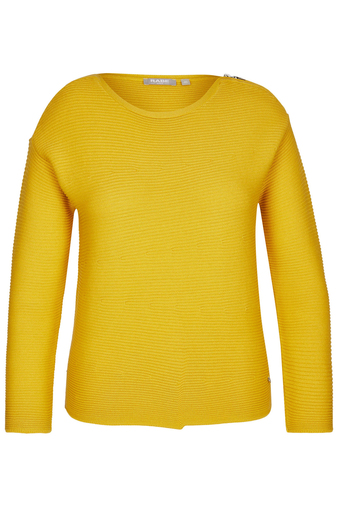 Rabe 45-321602 114 Yellow Ribbed Jumper - Shirley Allum Boutique