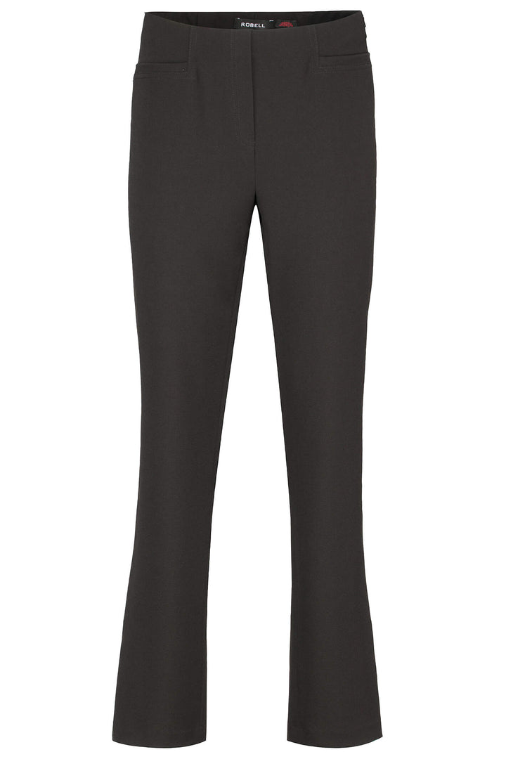 Robell Jacklyn 51408-5689-90 78cm Black Pull-On Trousers - Shirley Allum Boutique