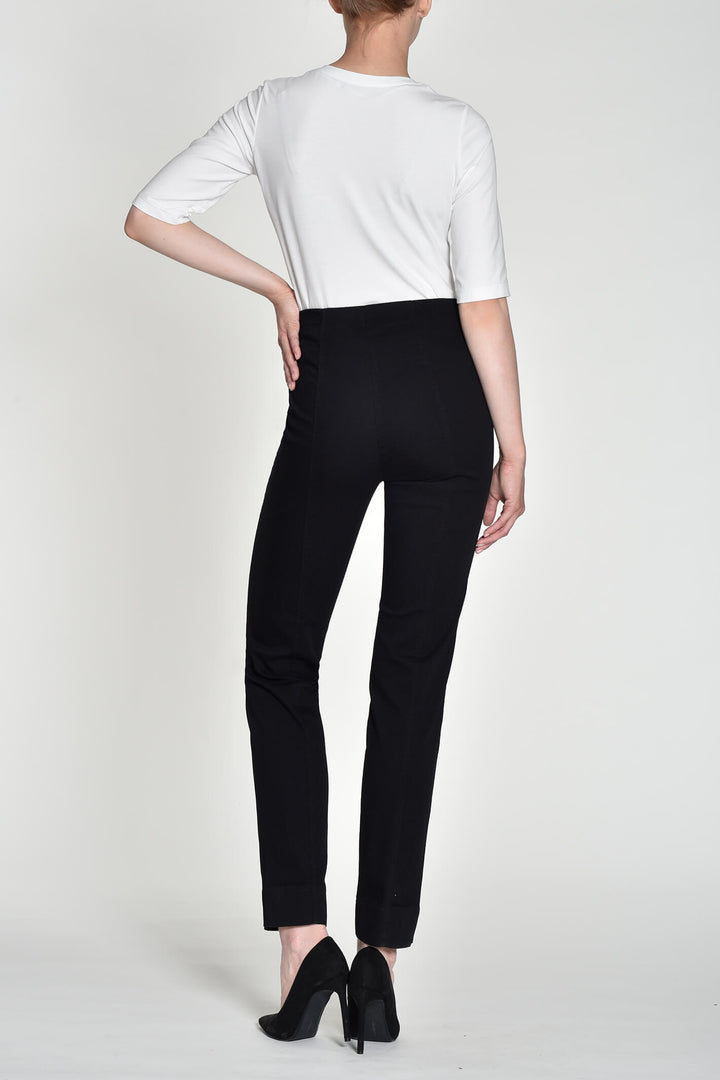 Robell Marie 51639-5448-90 78cm Black Pull-On Trousers - Shirley Allum Boutique