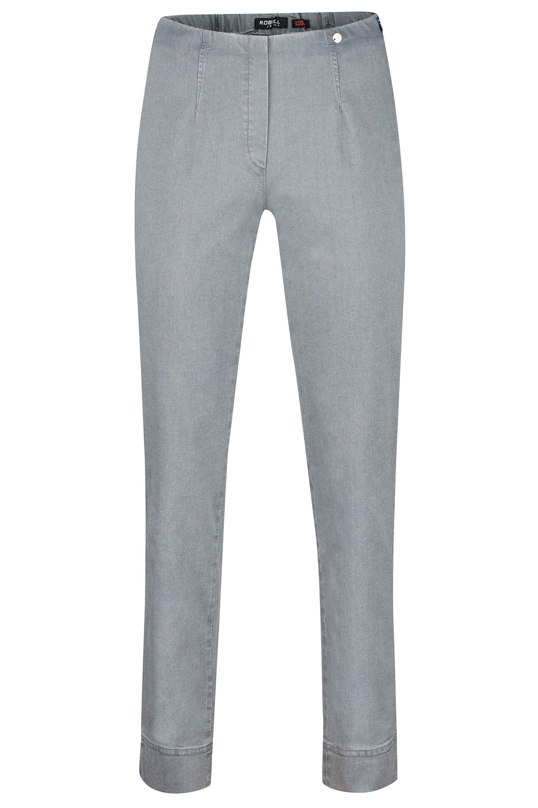 Robell Marie 51639-5448-95 78cm Grey Pull-On Trousers - Shirley Allum Boutique
