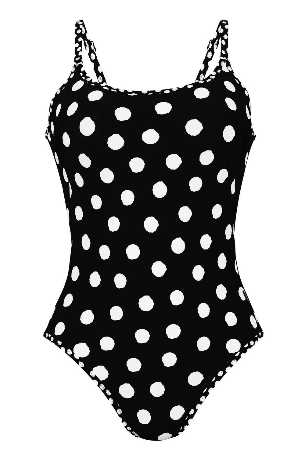 Rosa Faia 7770 430 Black & White Spot Marinet Swimsuit - Shirley Allum Boutique