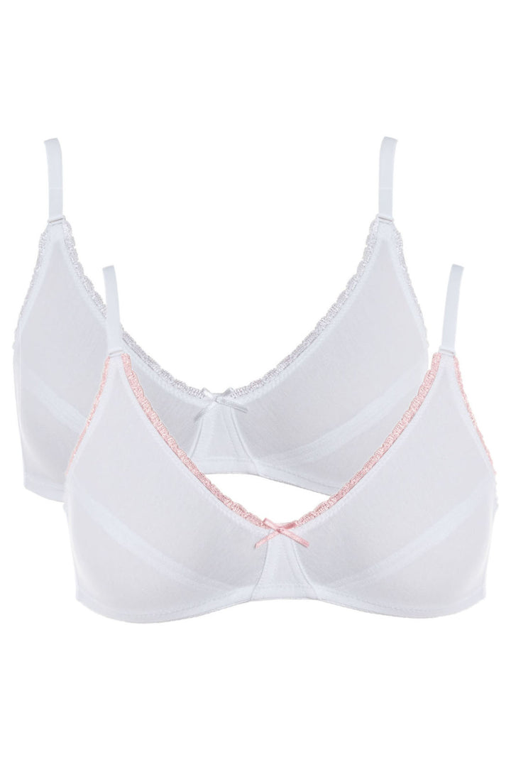 Royce 8000 Missy White 2 Pack Teen Bra - Shirley Allum Boutique