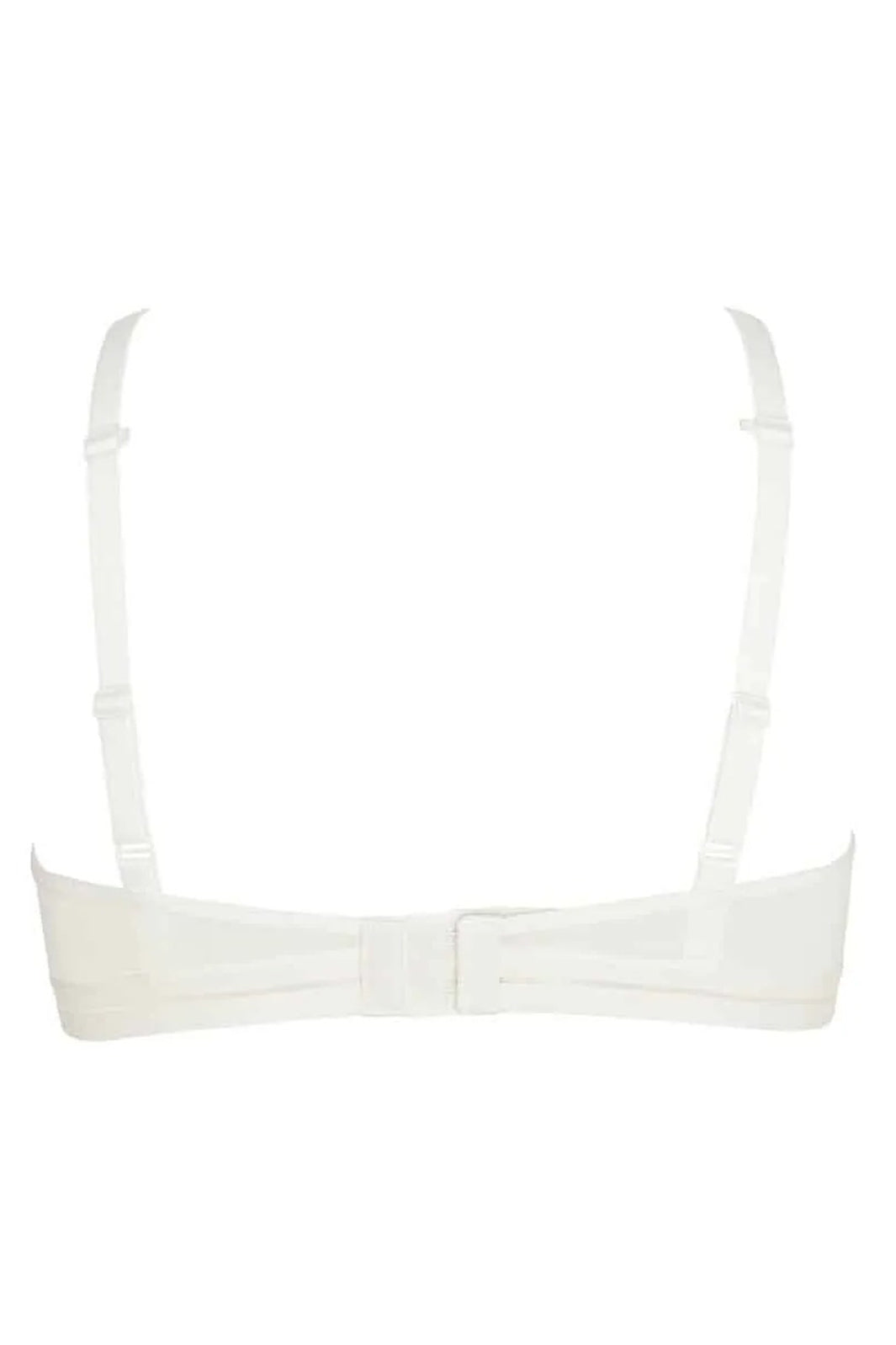 White bra on a white background