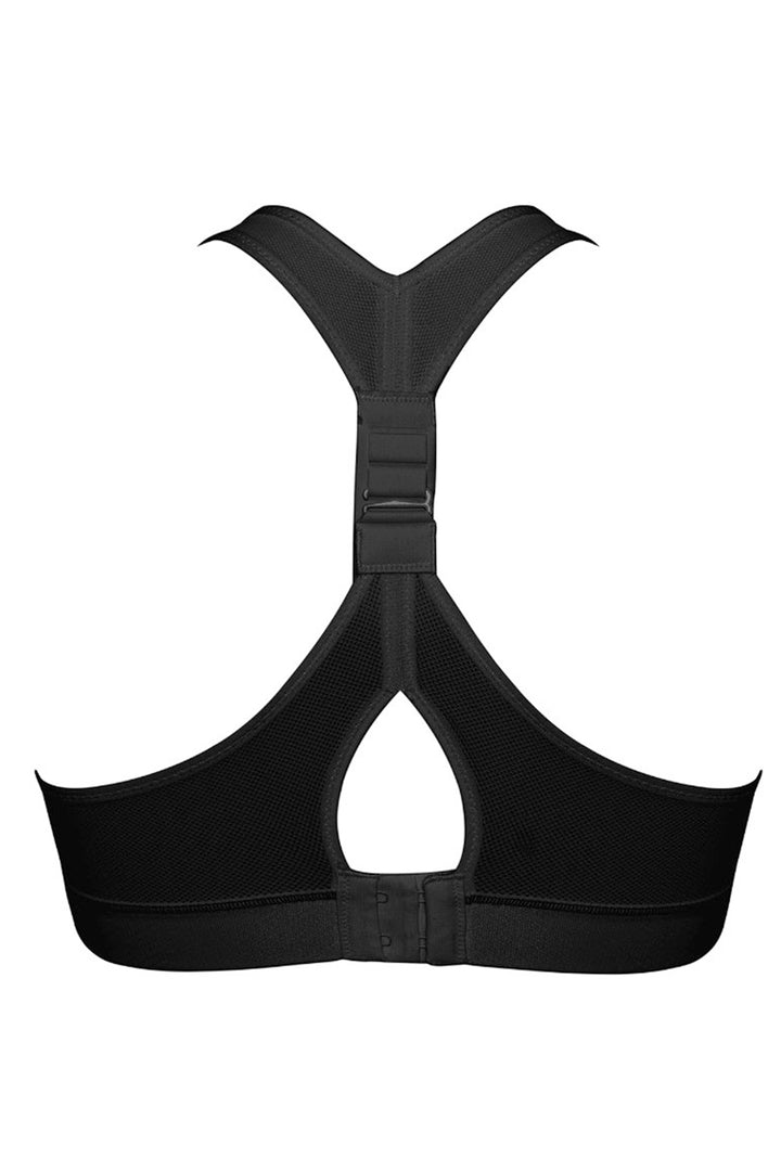 Royce S8020 Impact Free Flex Fit Black Sport Bra - Shirley Allum Boutique