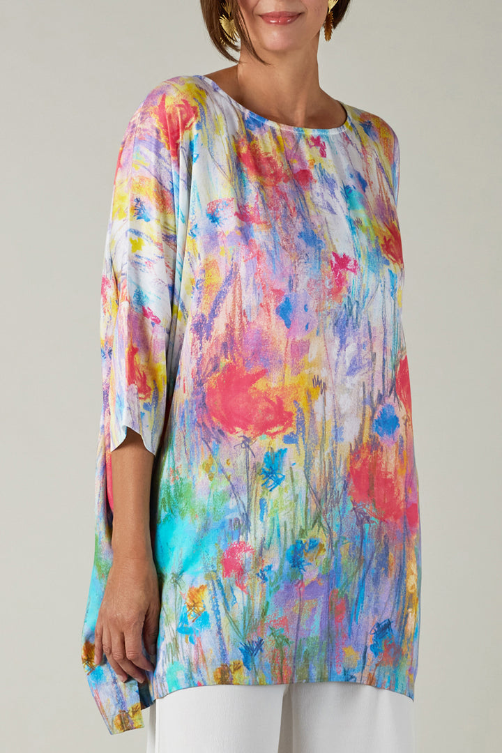 Sahara Multi-Coloured Soft Meadow Dreams Tunic GRT6821