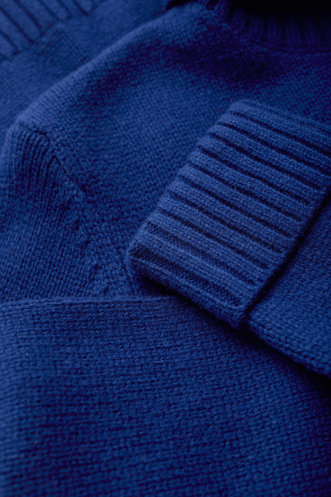 Seasalt 228 Braque Marine Blue Rollneck Jumper - Shirley Allum Boutique